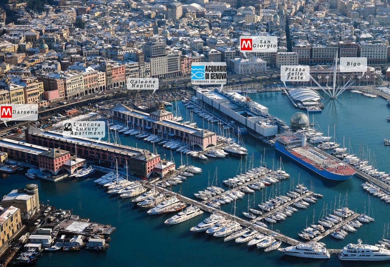 L'Ancora Luxury Apartment جنوة المظهر الخارجي الصورة